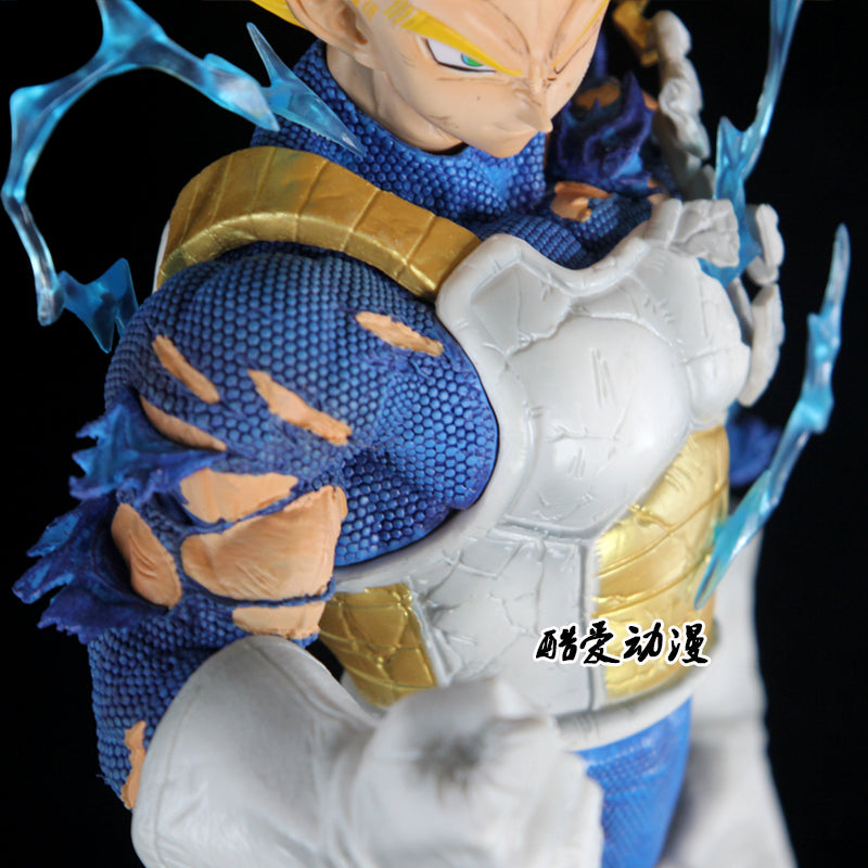 Dragon Ball Vegeta Figure 3 Heads 23cm Pvc Model Action Figures Gk Statue Collection Room Decoration Model Kids Birthday Gifts