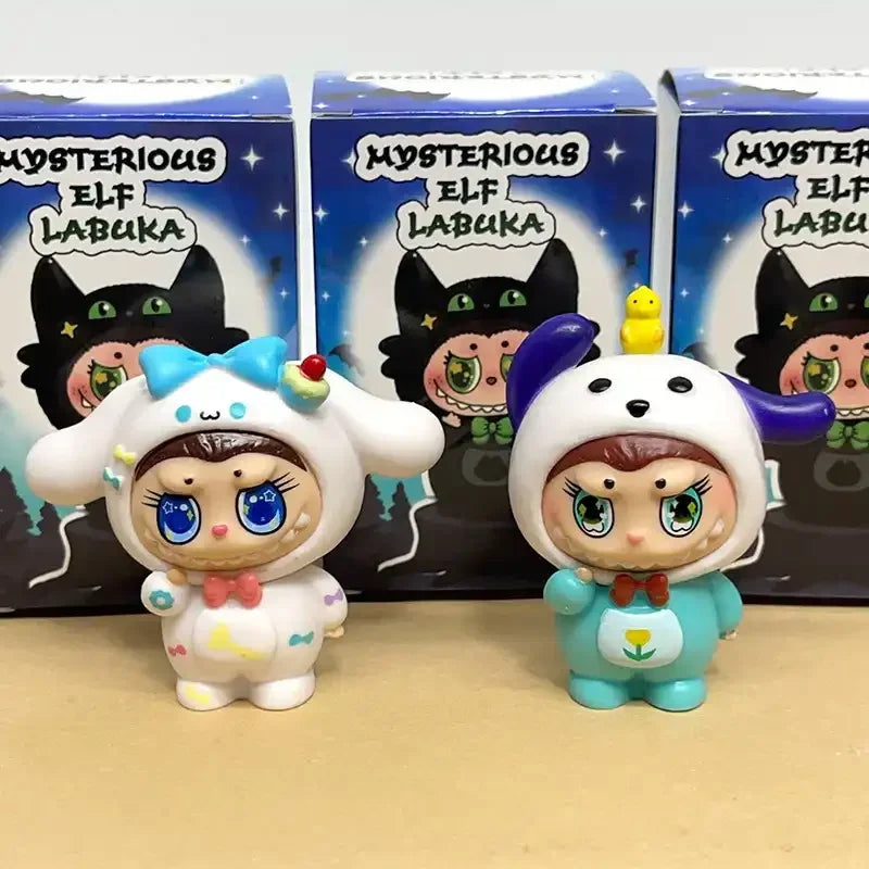 Labubu Mysterious Elf Sanliou Cosplay (Set of 8) Action Figure