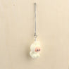 Labubu Pocket Imp Pendant Beige Plush Keychain
