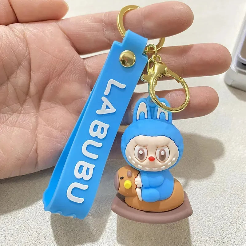 Artful Equine Laboobu 3D Keychain Blue 3D Keychain