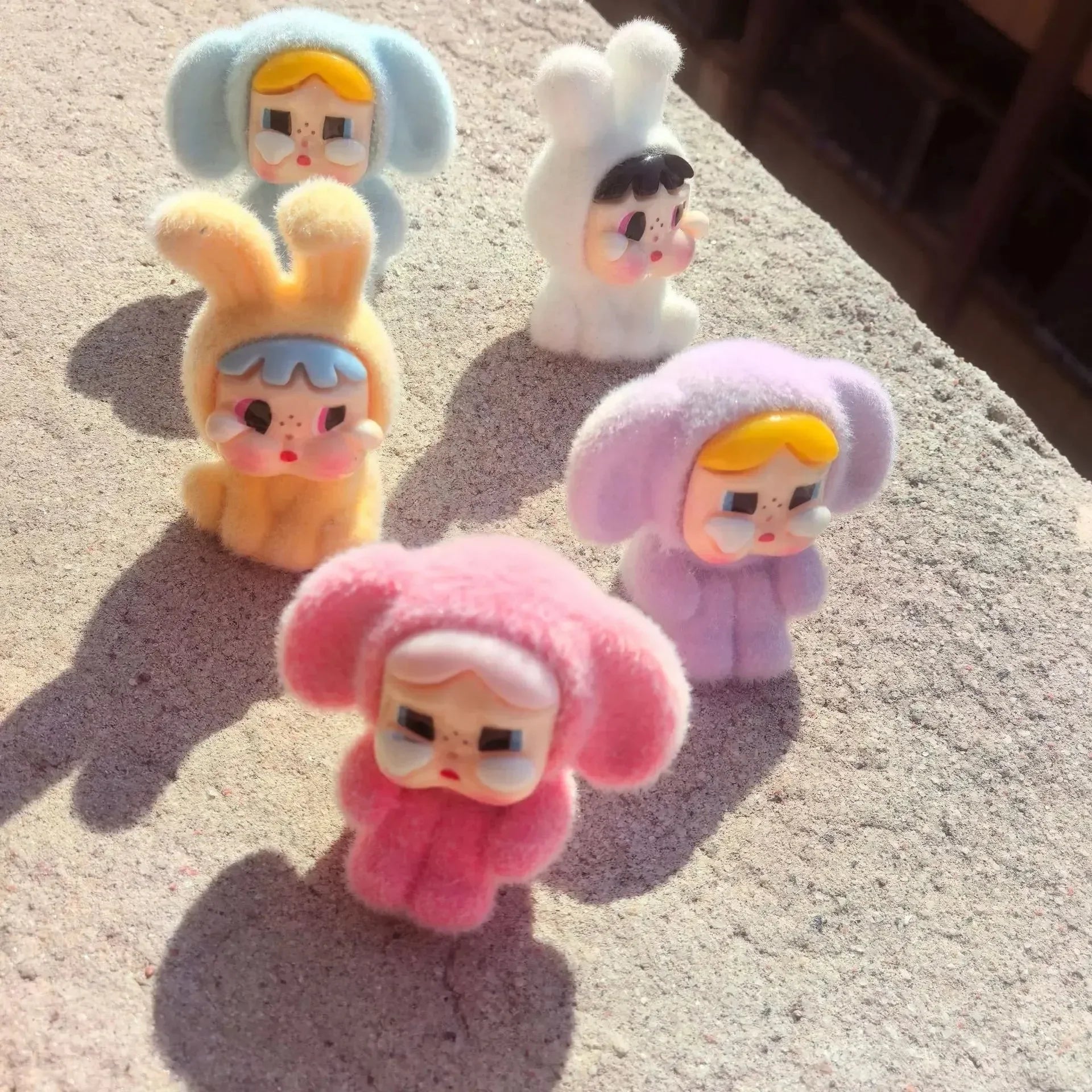 Miniature Cry Baby and Labubu Blind Box (Set of 12) Action Figure