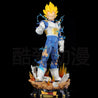 Dragon Ball Vegeta Figure 3 Heads 23cm Pvc Model Action Figures Gk Statue Collection Room Decoration Model Kids Birthday Gifts