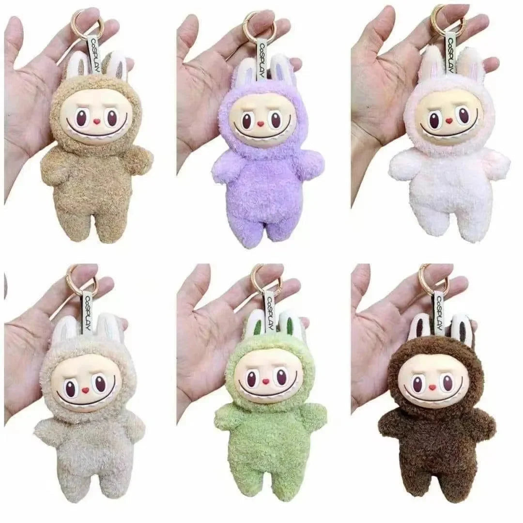 Labubu Monsters Cosplay Plush Pendant Plush Keychain