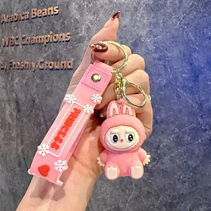 Princess Perch Labubu 3D Keychain 3D Keychain