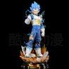 Dragon Ball Vegeta Figure 3 Heads 23cm Pvc Model Action Figures Gk Statue Collection Room Decoration Model Kids Birthday Gifts