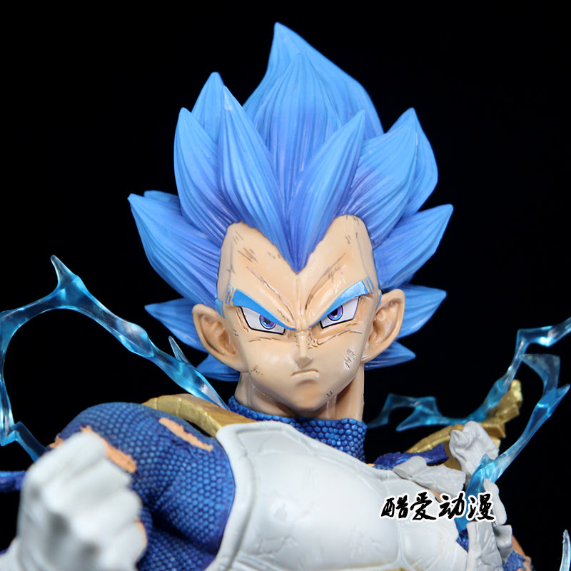 Dragon Ball Vegeta Figure 3 Heads 23cm Pvc Model Action Figures Gk Statue Collection Room Decoration Model Kids Birthday Gifts