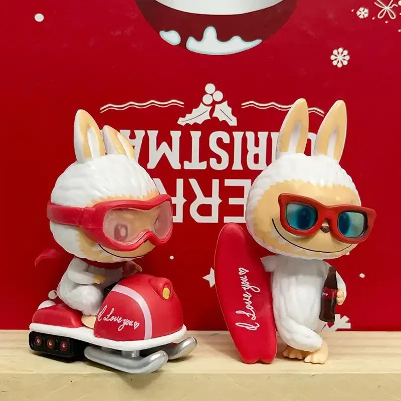 Labubu Coke Vinyl Mini Figurines Blind Boxed Set Action Figure