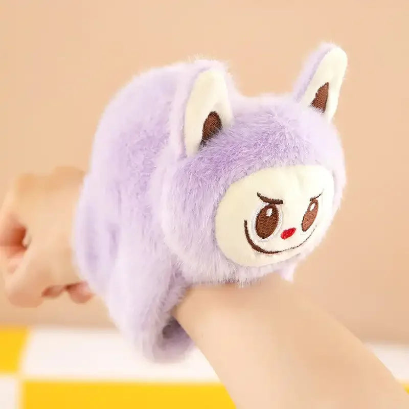 Laboobu Loop Plush Hand Bracelet Purple Plush Toys