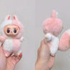 Labubu Dreamy Lattied Plush Pendant Plush Keychain