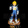 Dragon Ball Vegeta Figure 3 Heads 23cm Pvc Model Action Figures Gk Statue Collection Room Decoration Model Kids Birthday Gifts