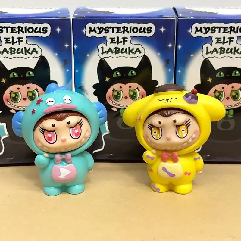 Labubu Mysterious Elf Sanliou Cosplay (Set of 8) Action Figure