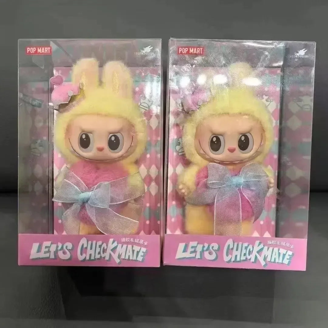 Labubu Let's Checkmate Plush Pendant Plush Keychain