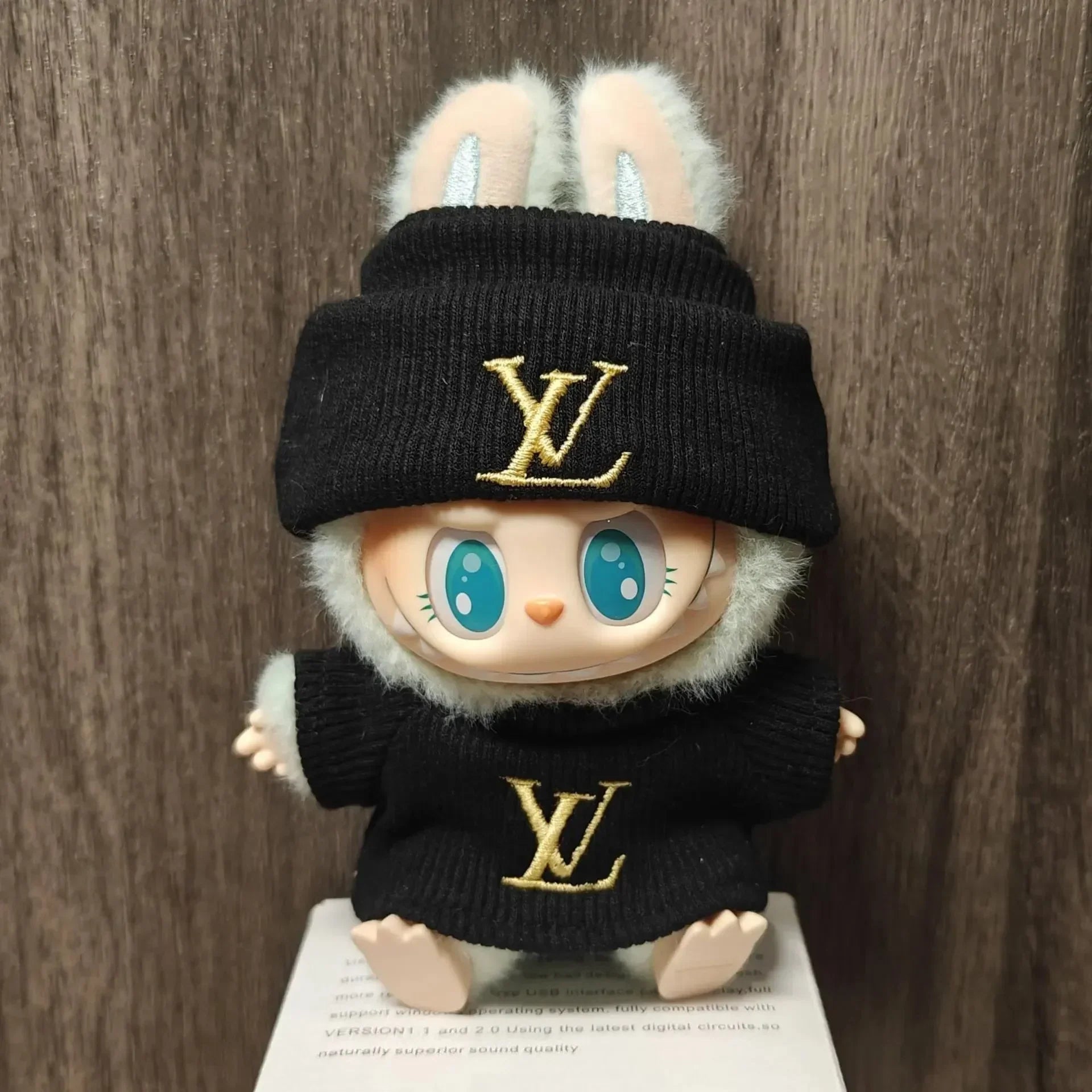 Labubu Luxury Winter Outfit Set Style 8 Doll Outfit