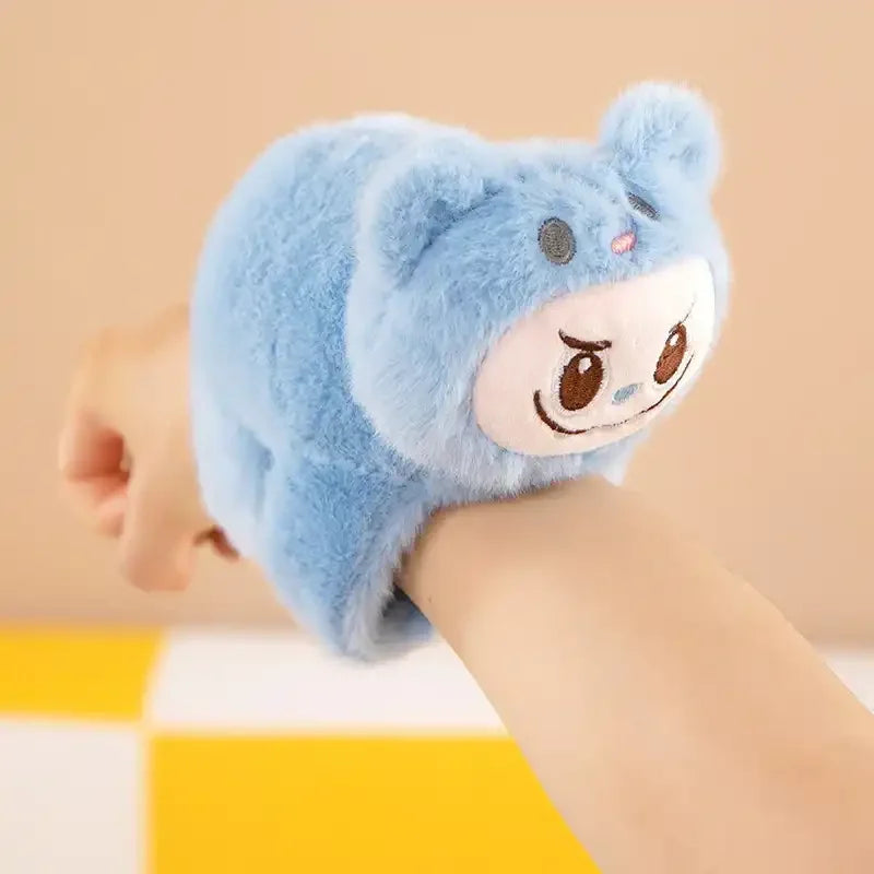 Laboobu Loop Plush Hand Bracelet Blue Plush Toys