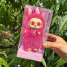 Labubu Zimomo Strawberry Edition Doll Style 1 Plush Keychain