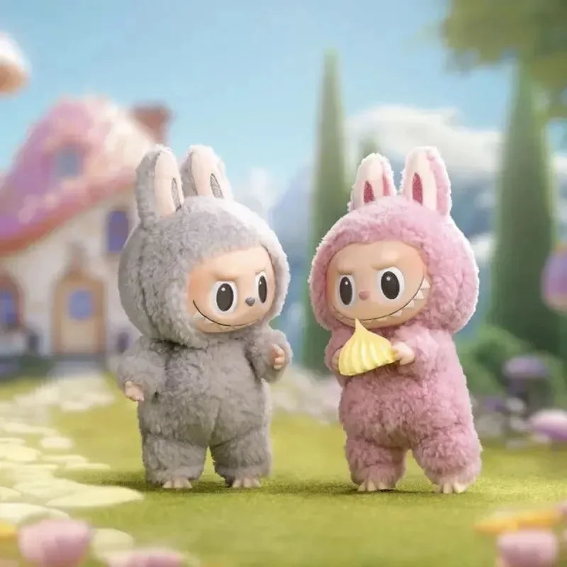 Labubu The Monsters Exciting Macaron Blind Box Series Plush Keychain