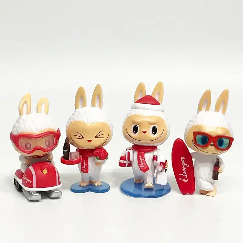 Labubu Coke Vinyl Mini Figurines Blind Boxed Set Action Figure