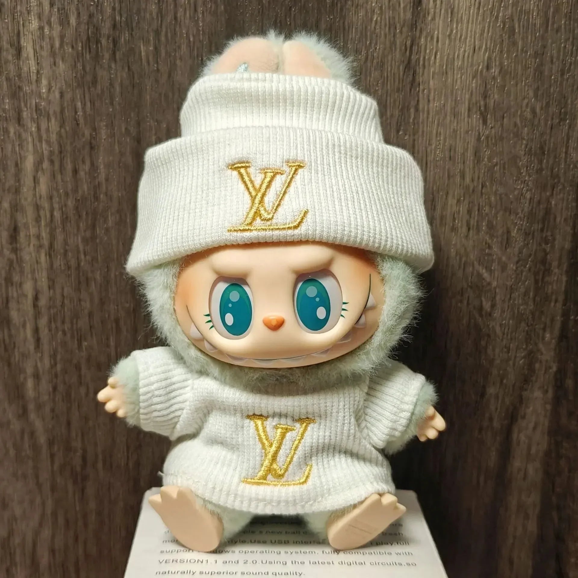 Labubu Luxury Winter Outfit Set Style 9 Doll Outfit