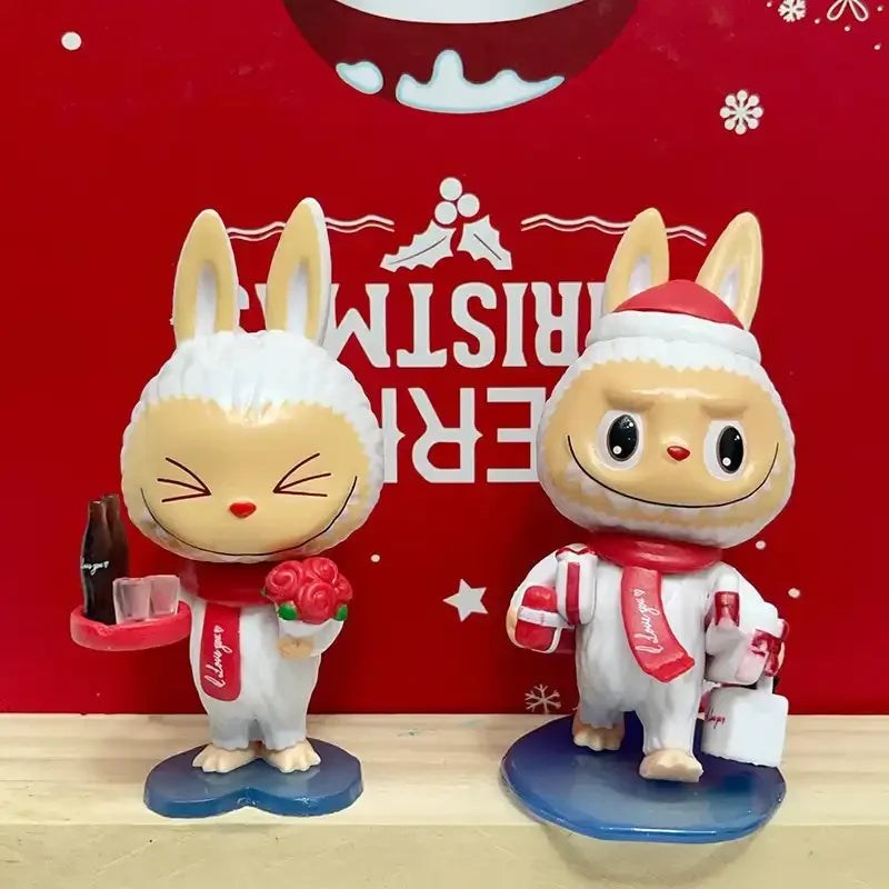 Labubu Coke Vinyl Mini Figurines Blind Boxed Set Action Figure