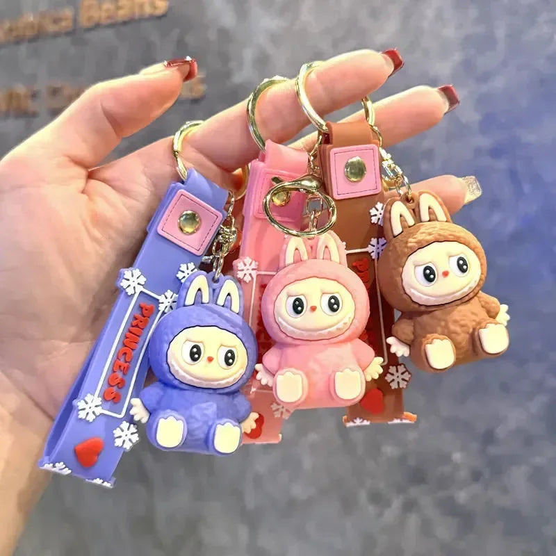 Princess Perch Labubu 3D Keychain 3D Keychain
