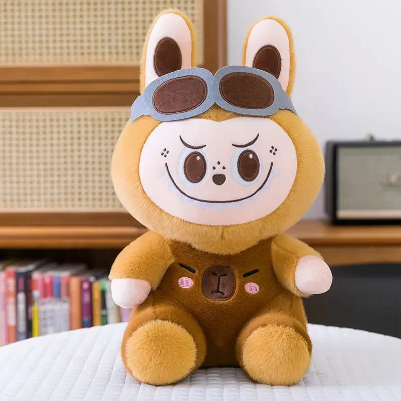 Laboobu Capybara Cosplay Plushie Golden Plush Toys