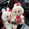 Labubu The Monsters Cocacola Series Pendant Plush Keychain