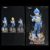 Dragon Ball Vegeta Figure 3 Heads 23cm Pvc Model Action Figures Gk Statue Collection Room Decoration Model Kids Birthday Gifts