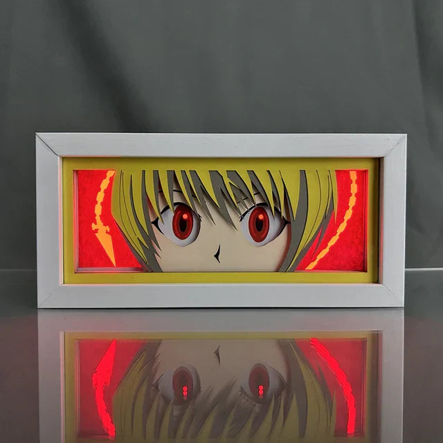 Anime Kurapika RGB Light Box Decor