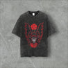 ASTA x Red Clover Harajuku Vintage Washed Asta Anime Tee Black L t-shirt