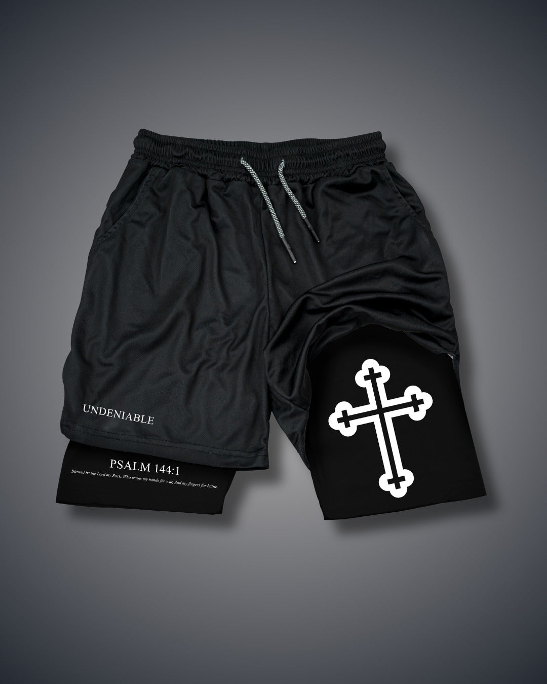 Psalm 144:1 Cross Performance Shorts Performance shorts
