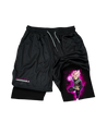 Dragon Ball Rose Goku Black Performance Shorts