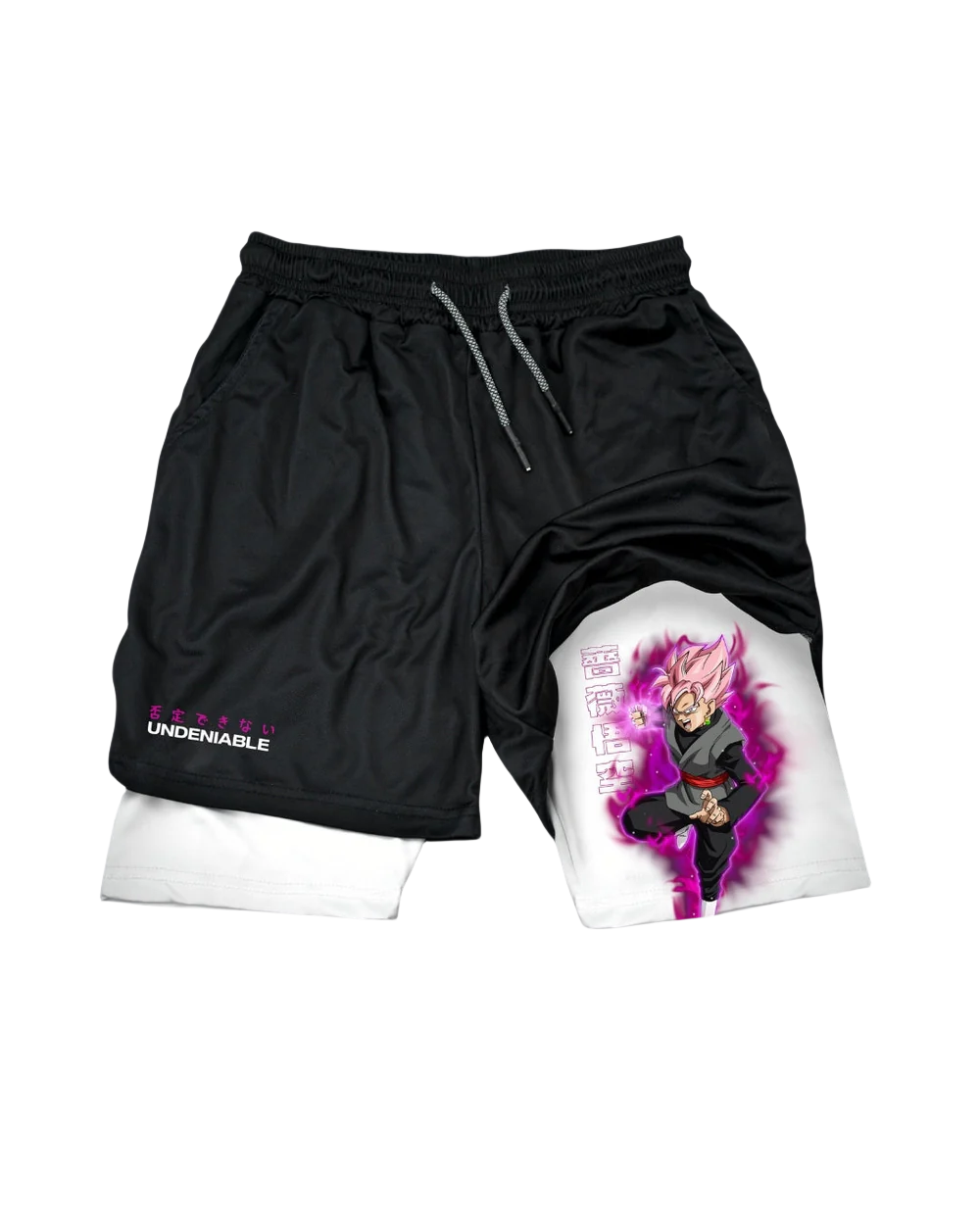 Dragon Ball Rose Goku White Performance Shorts Performance shorts