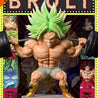 16cm/6.2inch Dragon Ball Anime Figure Fitness Broly Action Figurine Statue Model Statue Collection Decoration Toys Birthday Gift