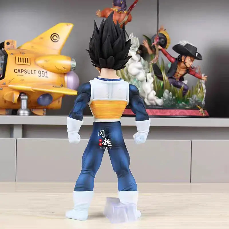 28cm Dragon Ball Z Vegeta Figure 4 Forms Vegeta Figurine Action Figure Pvc Model Statue Collection Decoration Toys Gift Doll