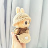 Handmade Labubu Crochet Animal Outfits Doll Outfit