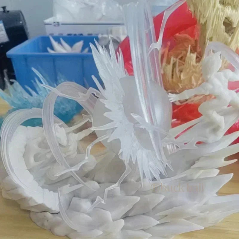 Dragon Ball Figure Goku Vs Vegeta Sky Top Wcf Figure Anime Gk Pvc Goku Battle Vegeta Anime Action Figurine Model Doll Toys Gift