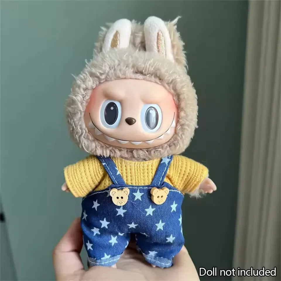 Labubu Style Spectrum Fashion Outfits Blue Doll Outfit