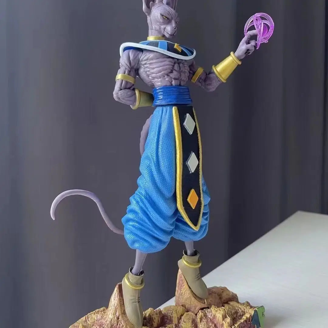 30cm Anime Dragon Ball Z Beerus Super God of Destruction Figures Doll Collection Action Figure Model Toys Children Gifts