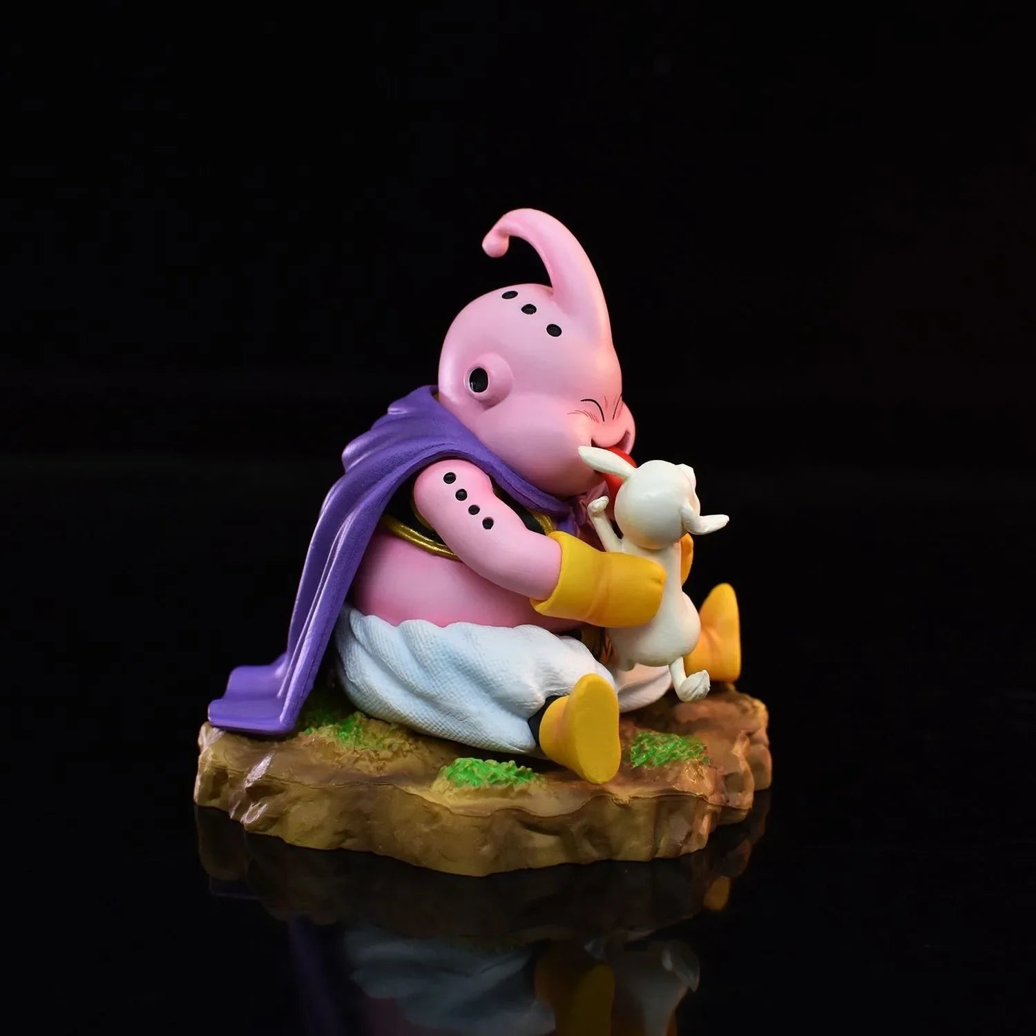 8.5cm Dragon Ball Majin Buu Anime Figures Q Version Figurine Pvc Statue Gk Model Toys Collectible Decoration Desktop Gifts