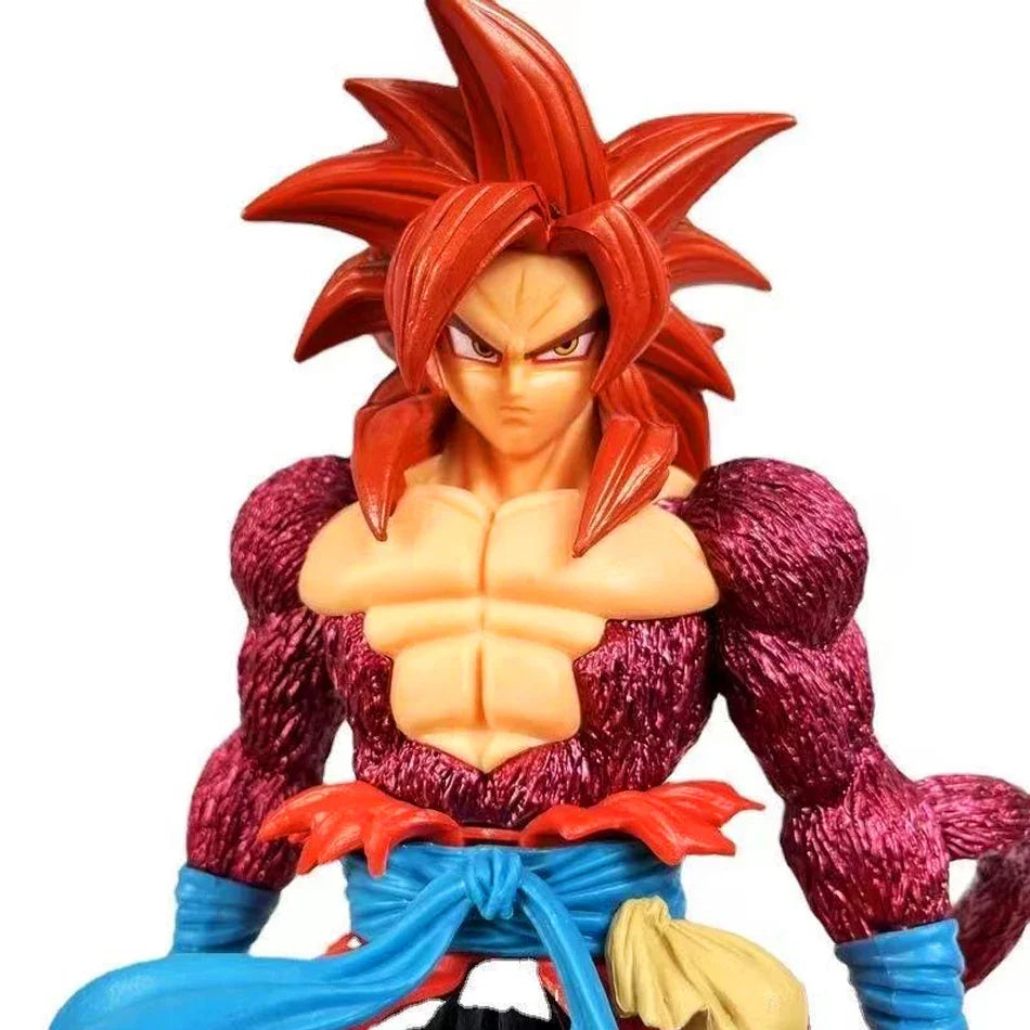 27cm Anime Dragon Ball Heroes Figure Son Goku ZENO Super Saiyan 4 Boundary Break Goku Action Figures Collection Model Toys