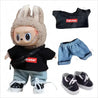 Monochrome Ensemble Labubu Doll outfit Doll Outfit