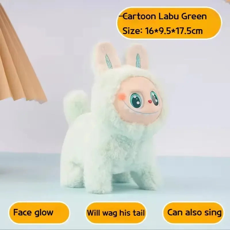 Electronic Dog Laboobu Mount Doll Green Interactive Toys