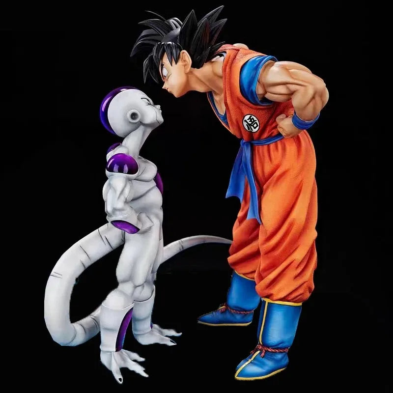 23cm/9in Anime Dragon Ball Z Figure Goku vs Frieza Action Figure Freezer Figurine Collection Statue Model Toy Gift