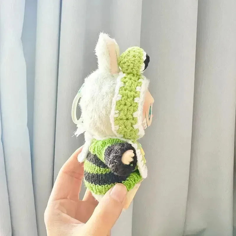 Handmade Labubu Crochet Animal Outfits Doll Outfit