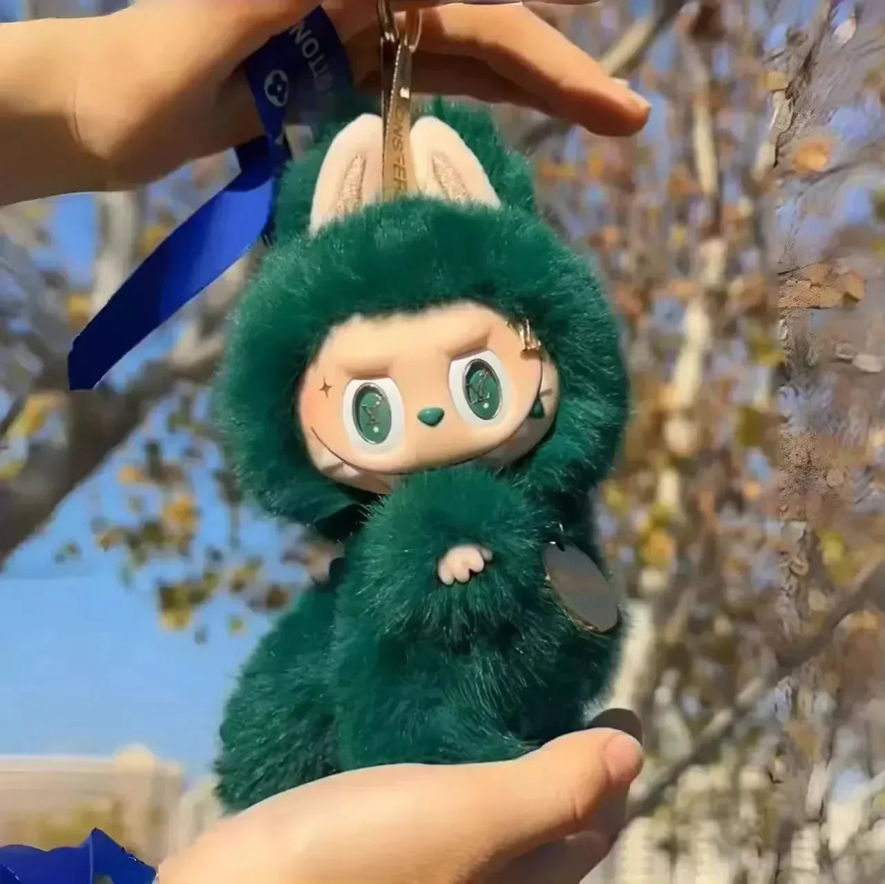 Labubu Emerald Ensign LE Pendant Plush Keychain