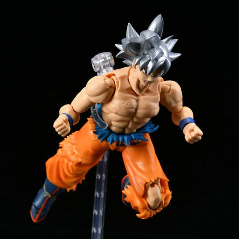 Dragon Ball Z Super Figure White Haired Son Goku Action Figure DragonBall Migatte No Goku GBZ Collection Doll Birthday Gift