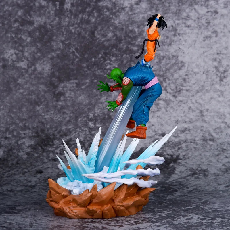 21CM Anime Dragon Ball Son Goku VS Piccolo Figure PVC Action Figures GK Statue Collection Model Toys for Children Gifts