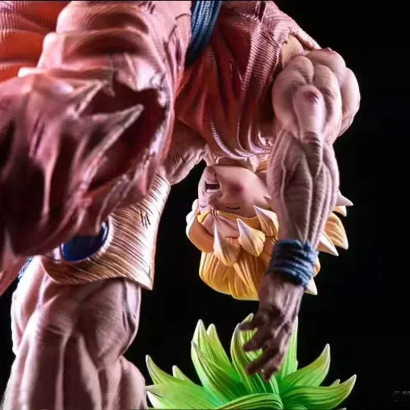 Broli Vs Goku Anime Figure Dragon Ball Broli 28cm Figurine Pvc Statue Model Doll Desk Decoration Collectible Toys Christmas Gift Dragon Ball Collectible Figure