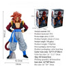 Dragon Ball Super Saiyan 4 Goku Vegeta Gogeta Ssj4 Pvc Statue Action Figures Anime Figure Model Dolls Collection Kids Toys Gifts dragon ball ssj4 figure
