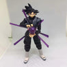 14cm Dragon Ball Black Goku Zamasu Anime Action Figure Super Saiyan Movie Version Dbz Model With Multiple Accessories Toys gifts